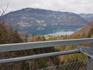 Le Niederhorn vu du pont