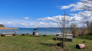 La plage de Bonvillars