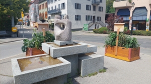 Fontaine n°7, Le parc Ausset