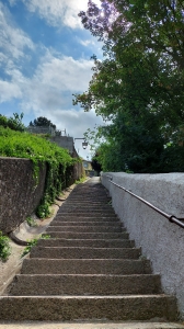Un petit escalier...