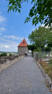 Sur les remparts de Romont