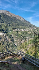 Finhaut, depuis le point de vue