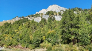 Vue sur les sommets environnants