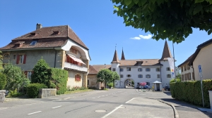 L'entrée du vieux bourg du Landeron
