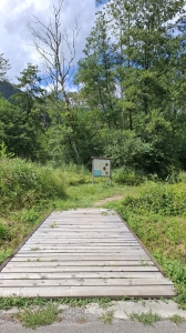 Pont enjambant le torrent de Mayen