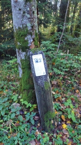 La plaque explicative a bien du mal à rester debout