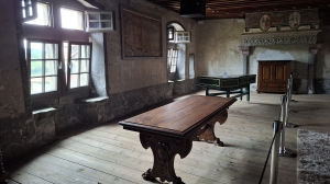 La salle des chevaliers avec le Circuit Secret