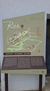 Plan des balades à Rue