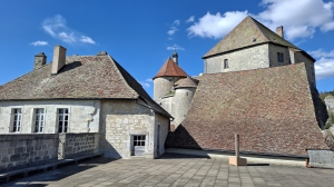 Sur le donjon