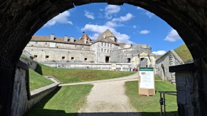 Joli coup d'œil en arrivant au château