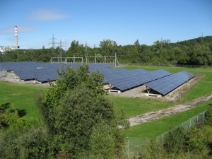 Installation de panneaux solaires