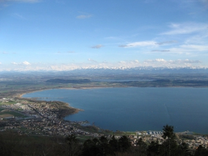 Vue depuis la tour de Chaumont