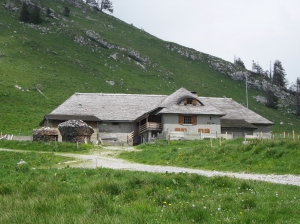 Ferme au col de Jaman