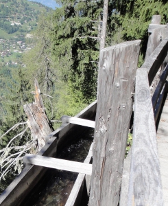 Le bisse de Vex - sur le parcours