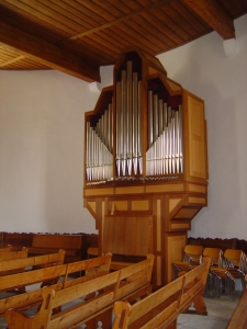 L'orgue de l'église de Chêne-Pâquier