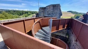 Le nouvel escalier, très sécurisé