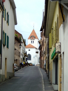 La Rue Haute à Grandson