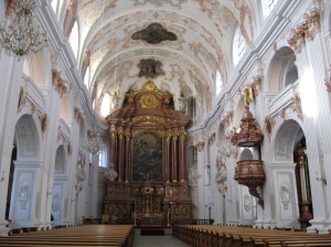 Intérieur de l'église des Jésuites