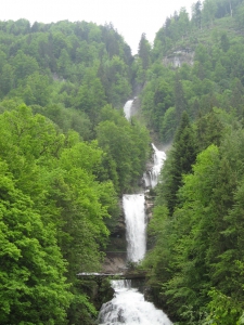 Une partie de la cascade