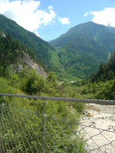 Vue depuis le pont