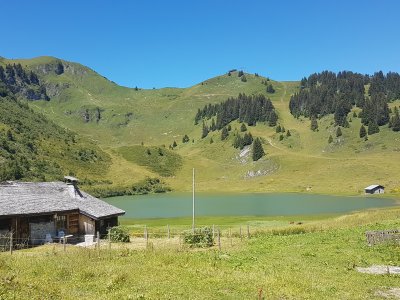 Le lac de Bretaye