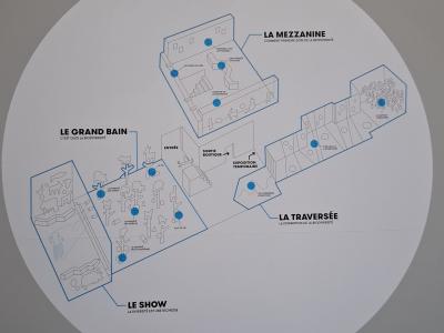 Le plan du musée