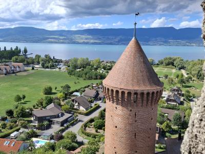 Vue du donjon
