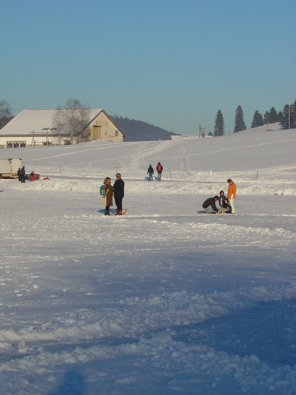 Lac des Taillères (hiver)